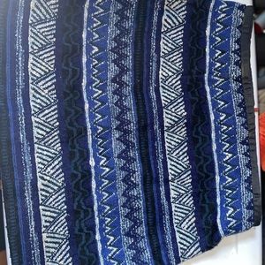 Zara printed lining skirt (blue)